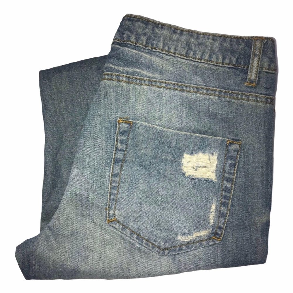 ASOS Distressed Ripped Frayed Skinny Jeans 10 30